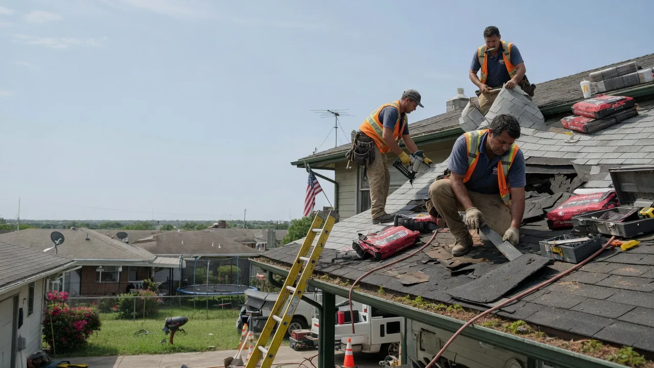 Roof Repair in Ellinger, TX near me